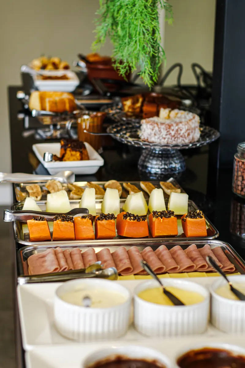 Mesa café da manhã